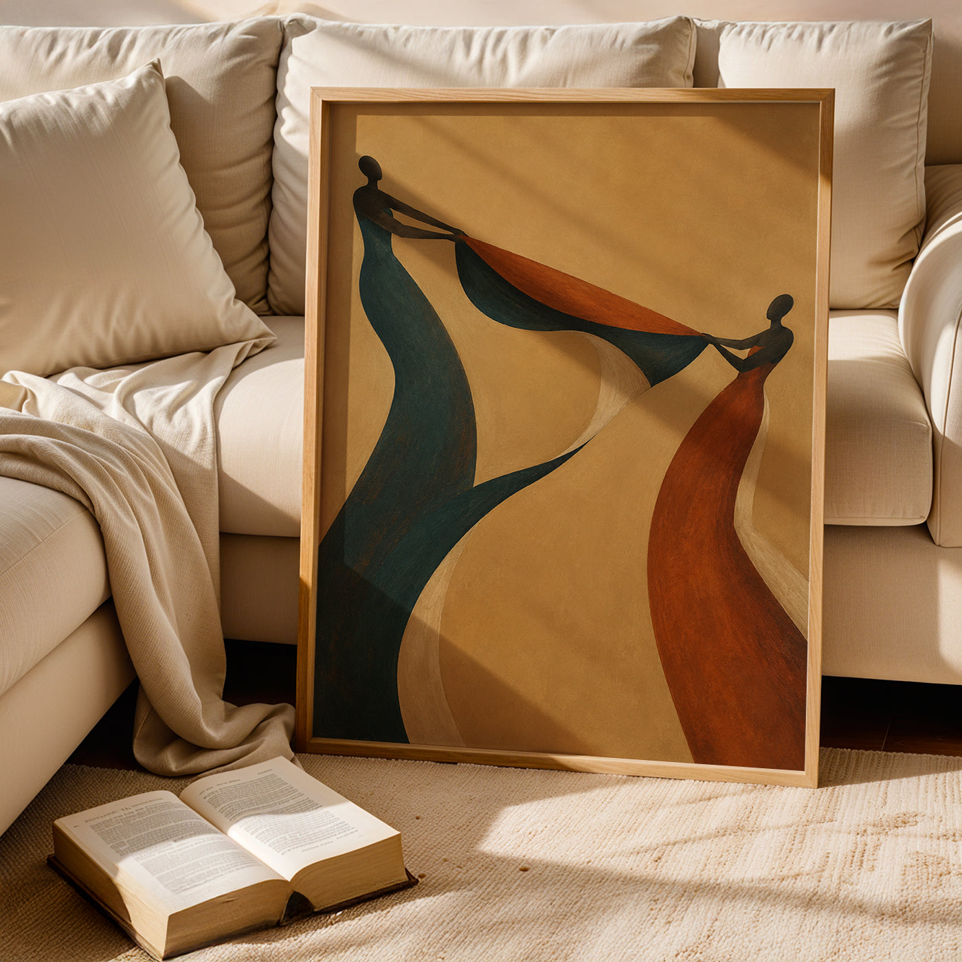 Canvas Art  in a Lifestyle Setting