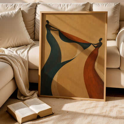 Canvas Art  in a Lifestyle Setting