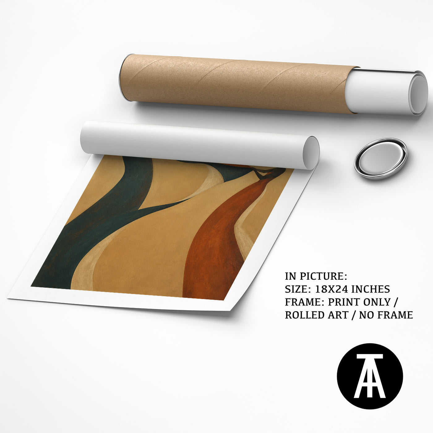 Artwork as Print Only or Rolled Art