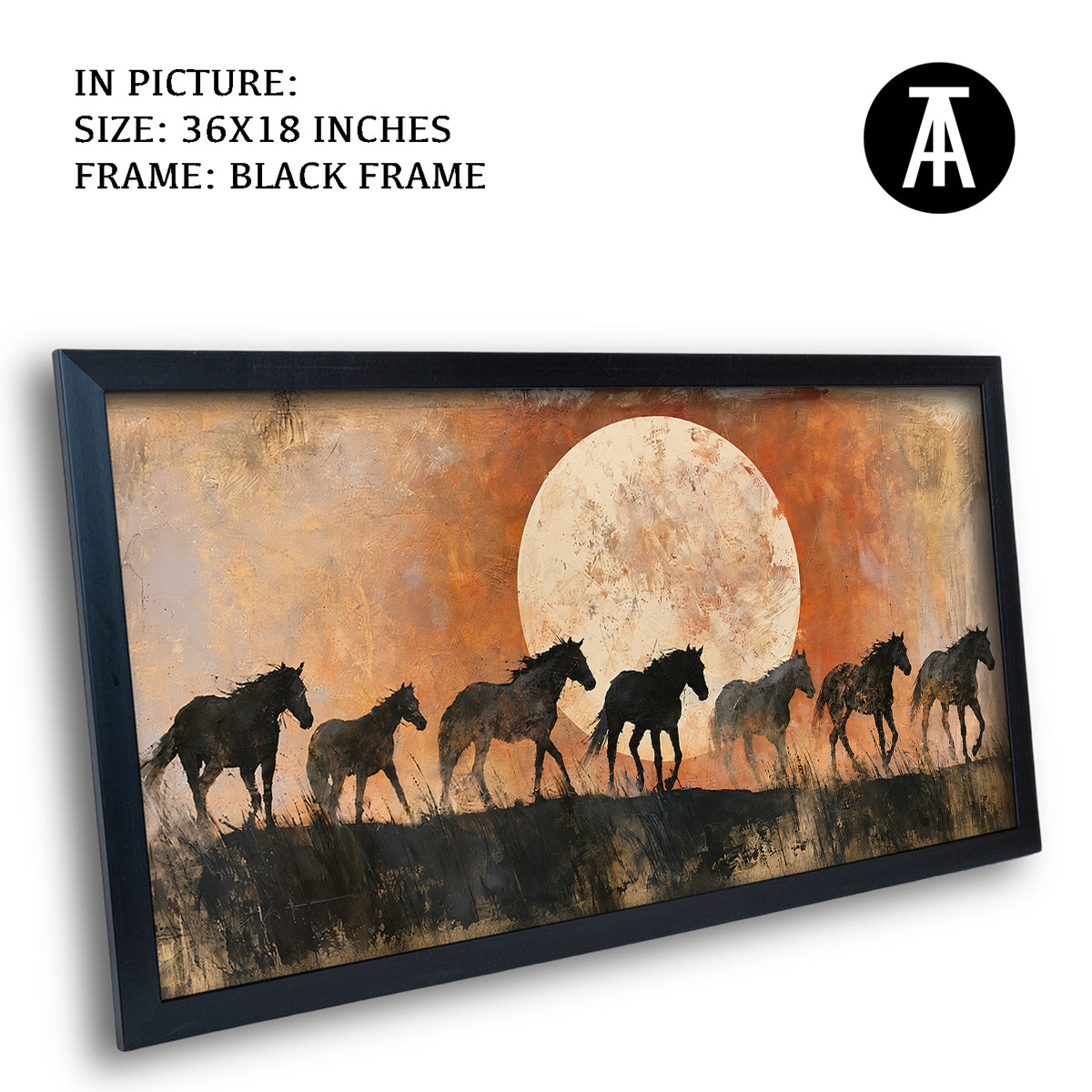 Artwork in Black Frame