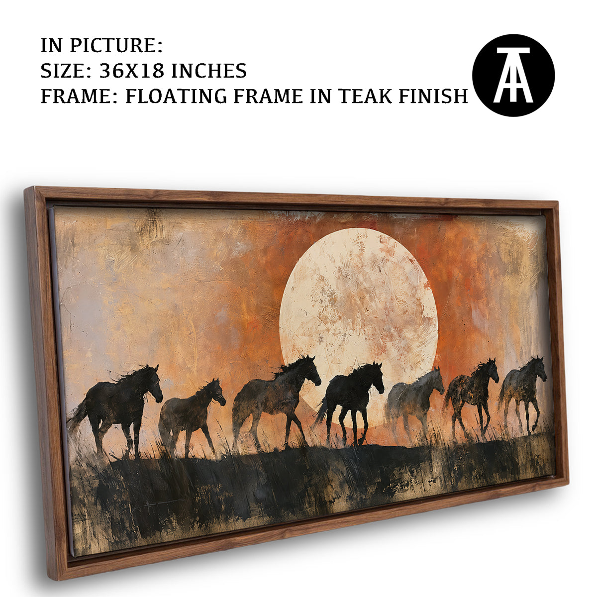 Artwork in Floating Frame