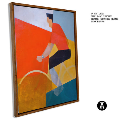 Artwork in Floating Frame