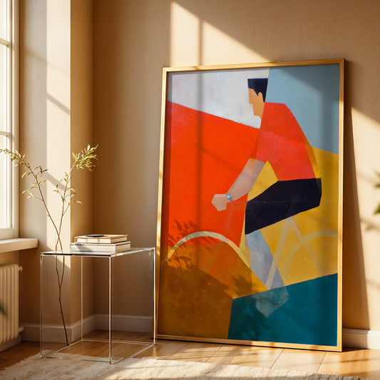 Painting in a Lifestyle Setting