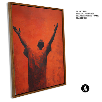 Artwork in Floating Frame