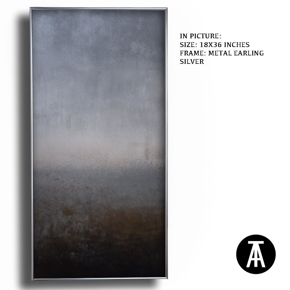 Artwork in Metal Earling Silver Frame