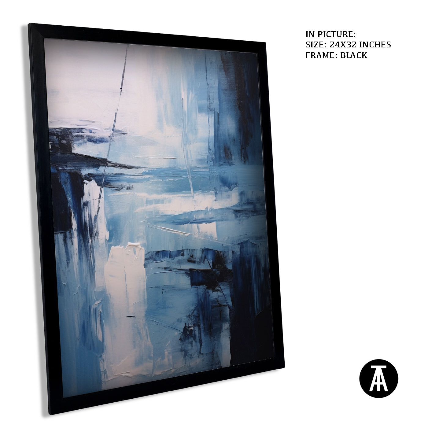 Artwork in Metal Earling Silver Frame