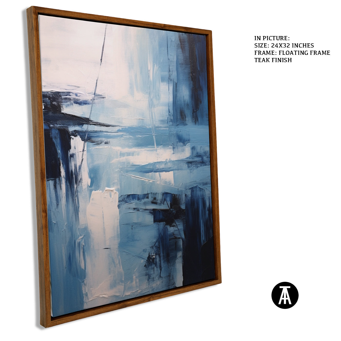 Artwork in Floating Frame