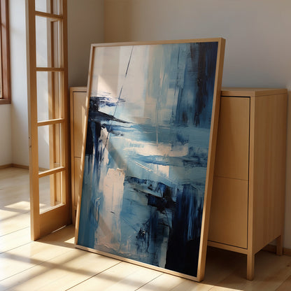 Abstract Artwork in a Lifestyle Setting