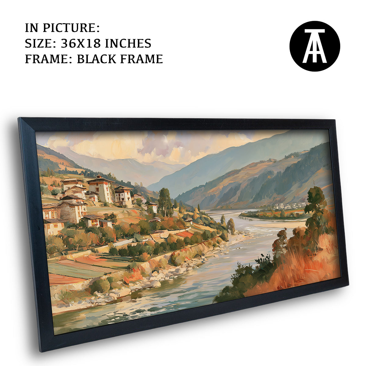 Artwork in Black Frame