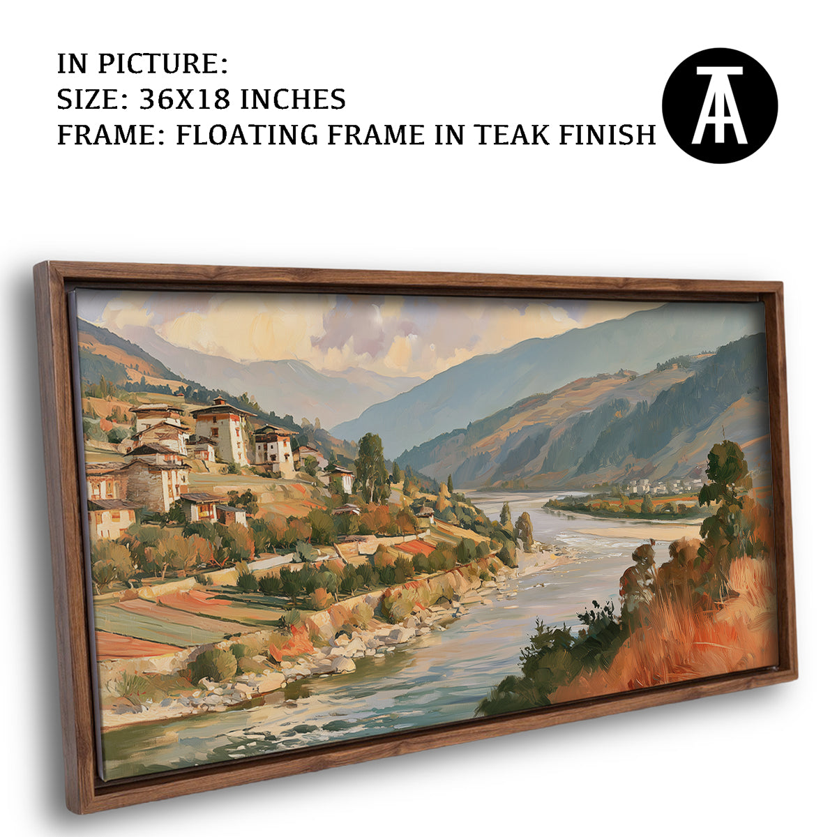 Artwork in Floating Frame