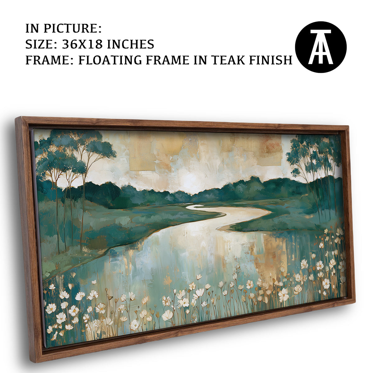 Artwork in Floating Frame