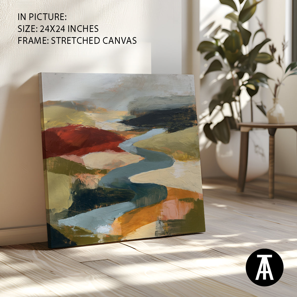 Artwork in Stretched Canvas
