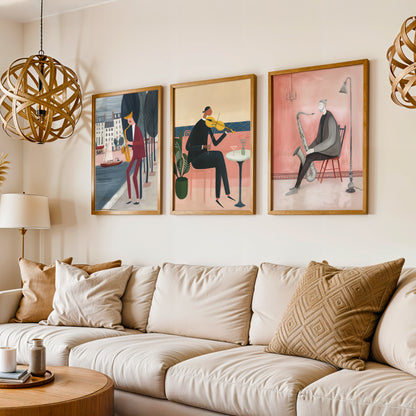 Gallery Wall Set in Lifestyle Setting