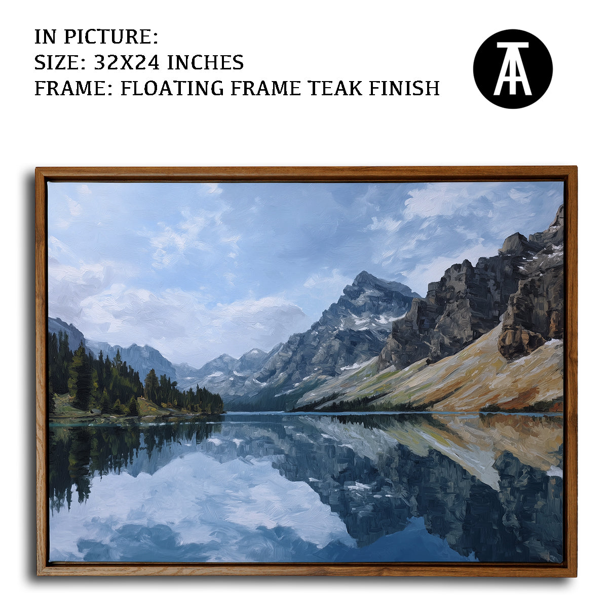Artwork in Floating Frame