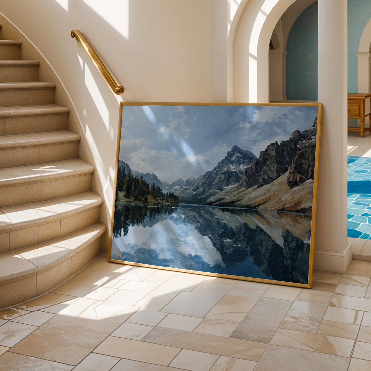 Vaastu Painting in a Lifestyle Setting