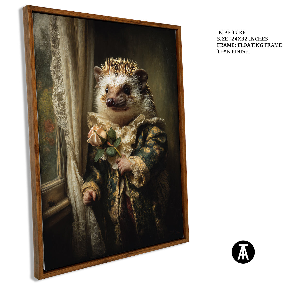 Artwork in Floating Frame