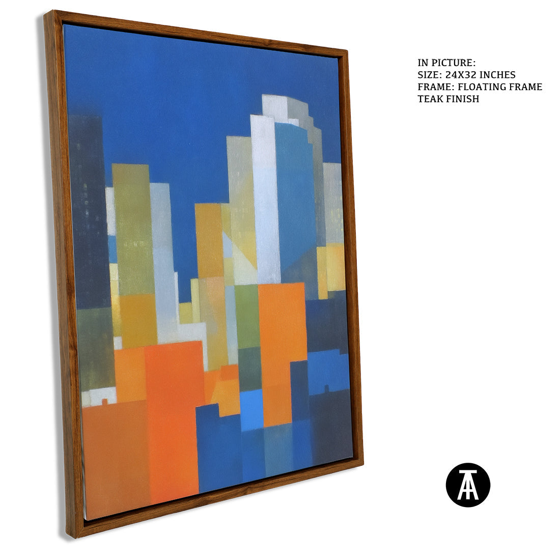 Artwork in Floating Frame