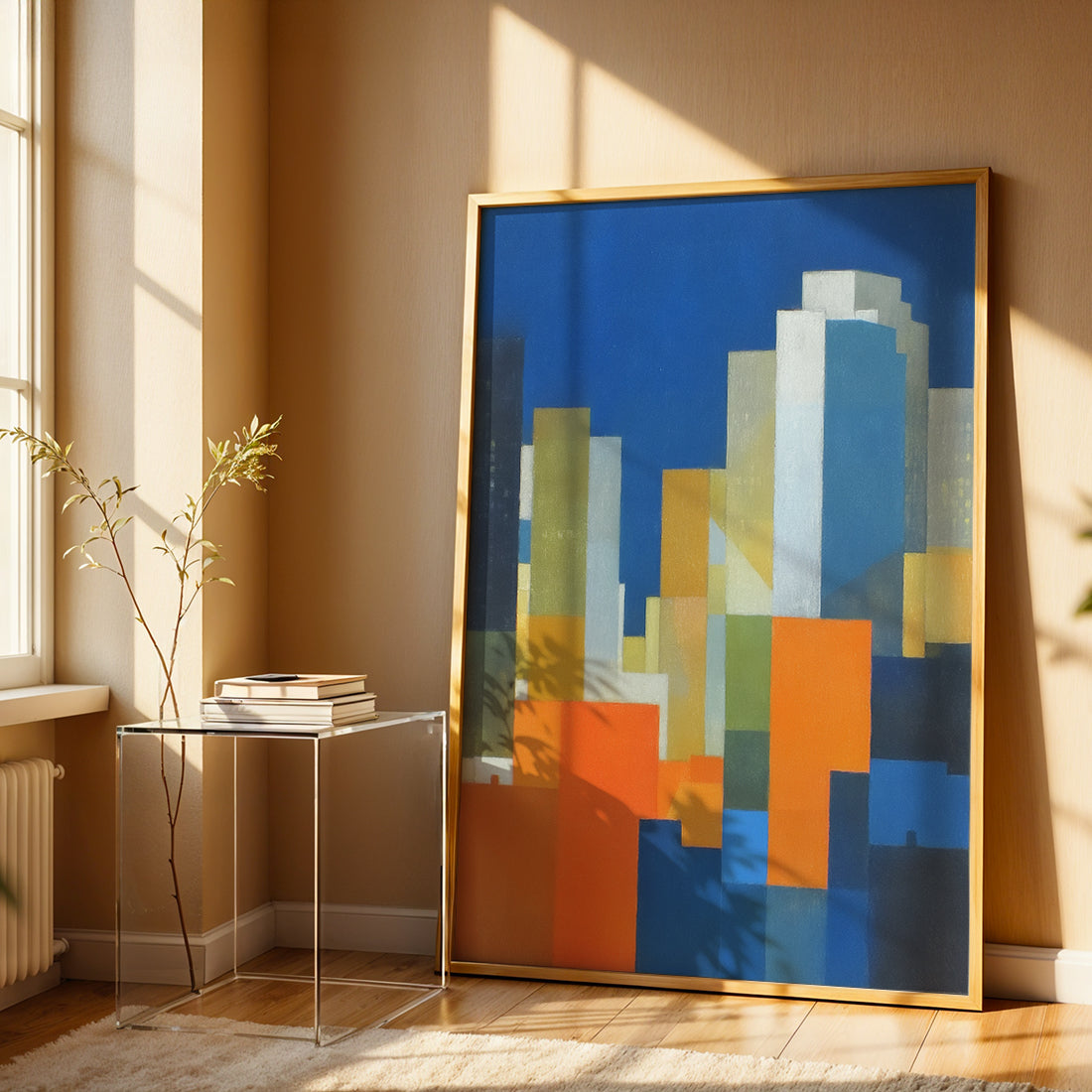 Painting in a Lifestyle Setting