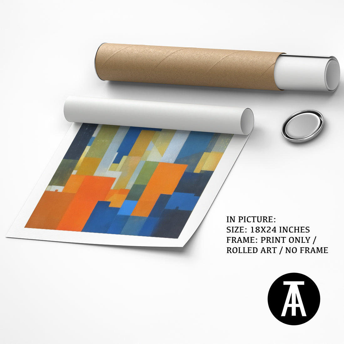 Artwork as Print Only or Rolled Art