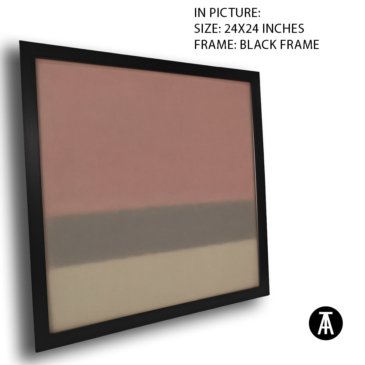 Artwork in Black Frame