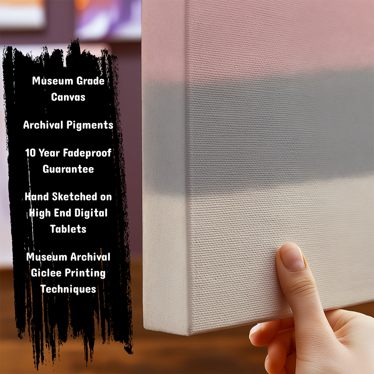 Information about Abstract Art Print