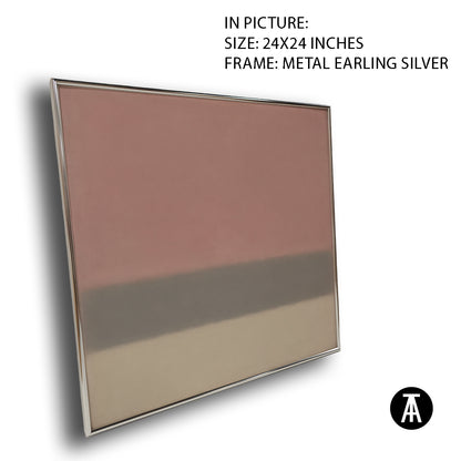 Artwork in Metal Earling Silver Frame