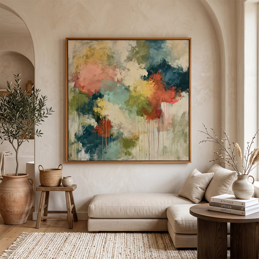 Abstract Art in a Lifestyle Setting