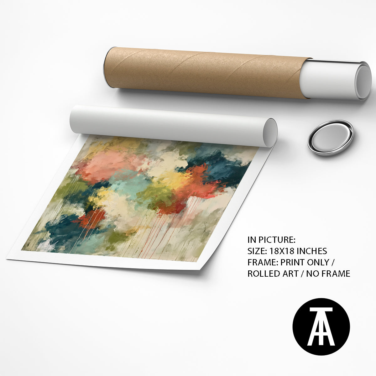 Artwork as Print Only / Rolled Art