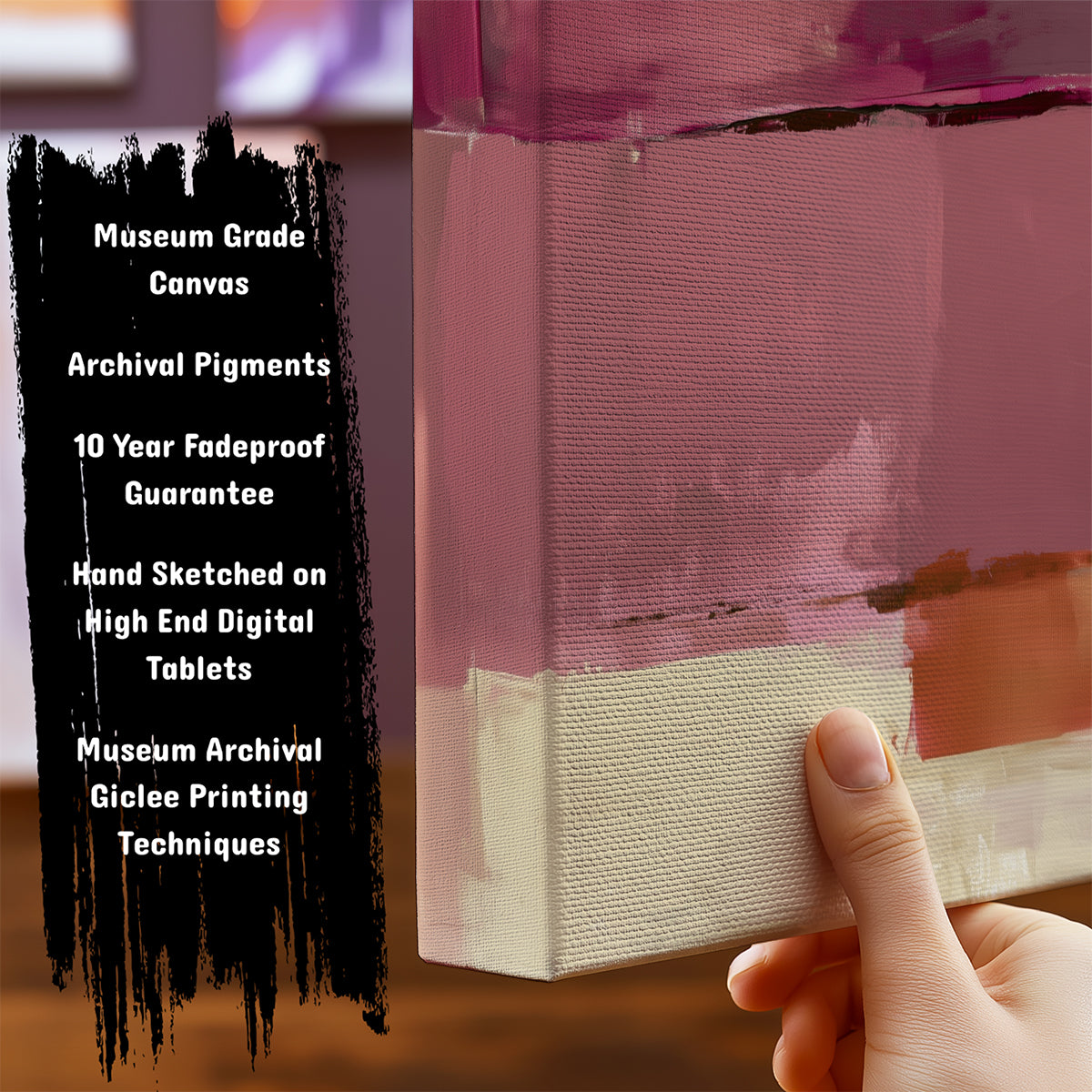 Information about Abstract Art Print