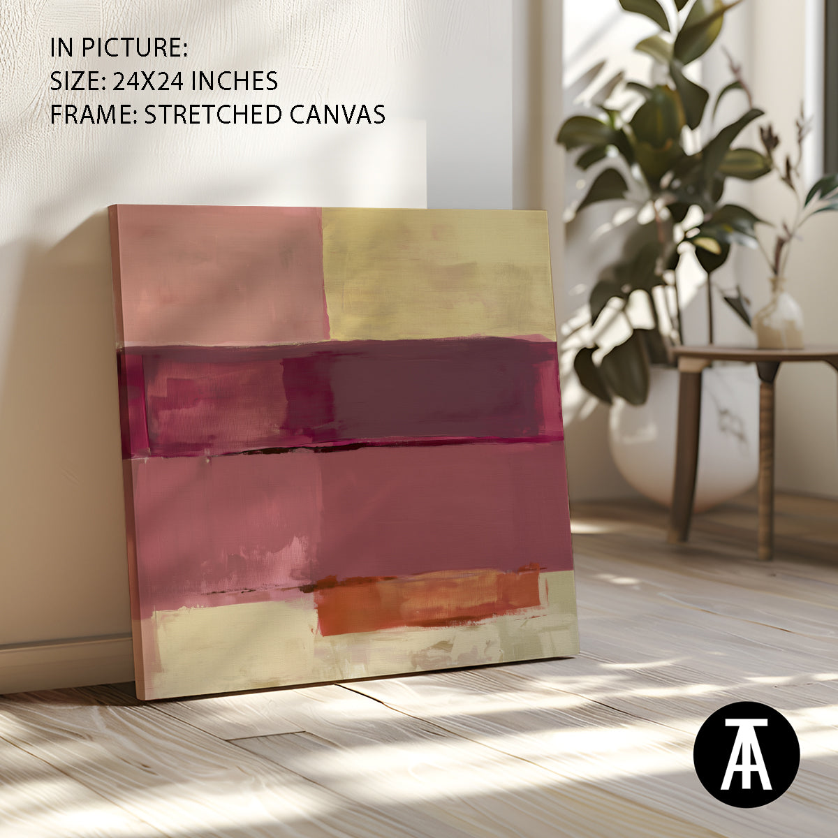 Artwork in Stretched Canvas
