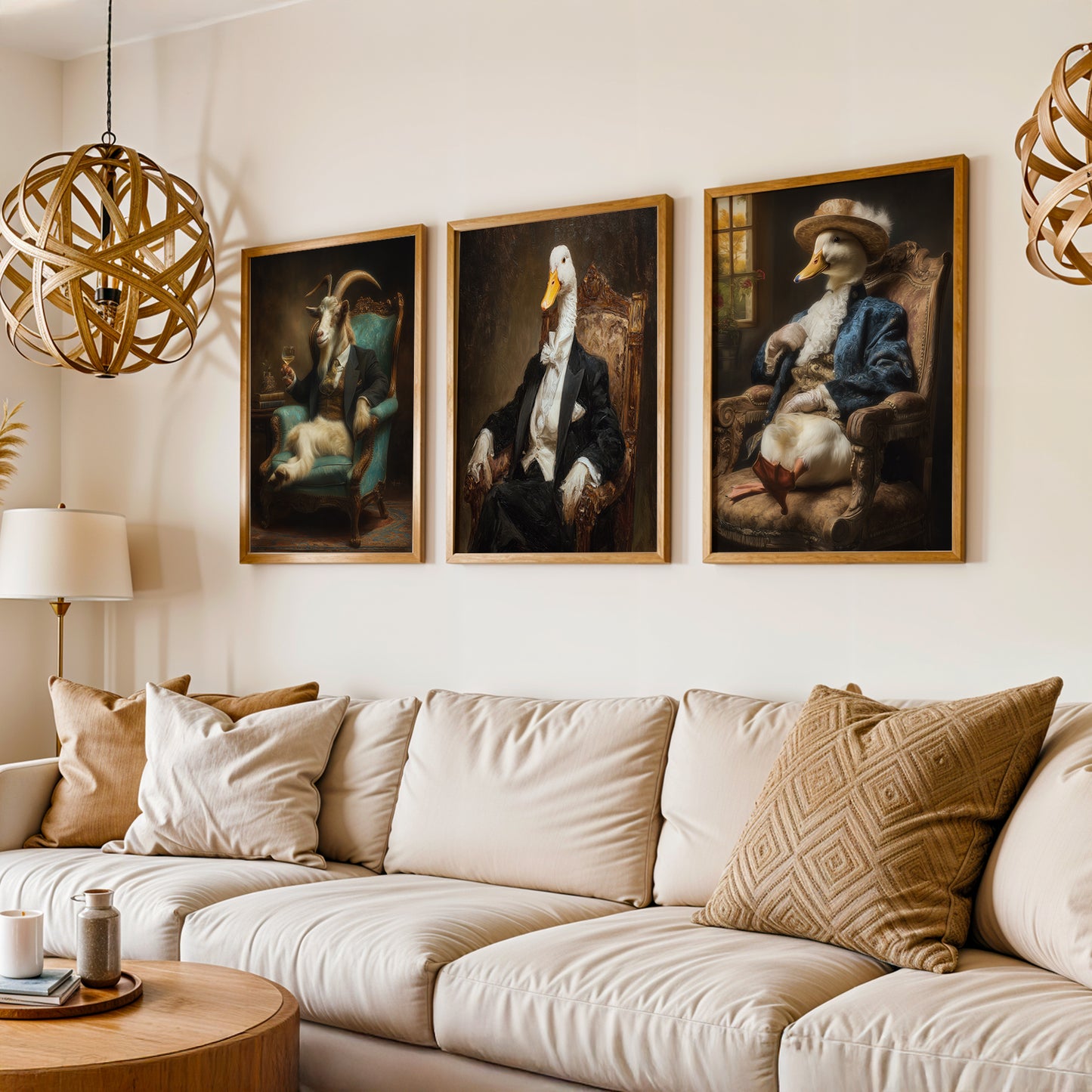 Gallery Wall Set in Lifestyle Setting