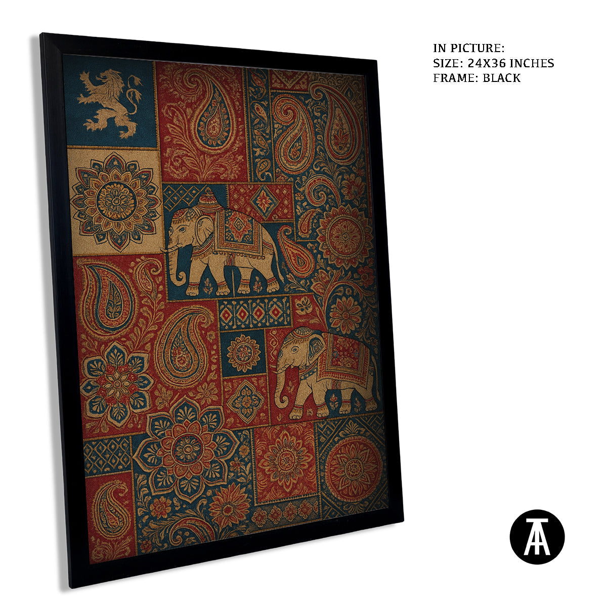 Artwork in Black Frame