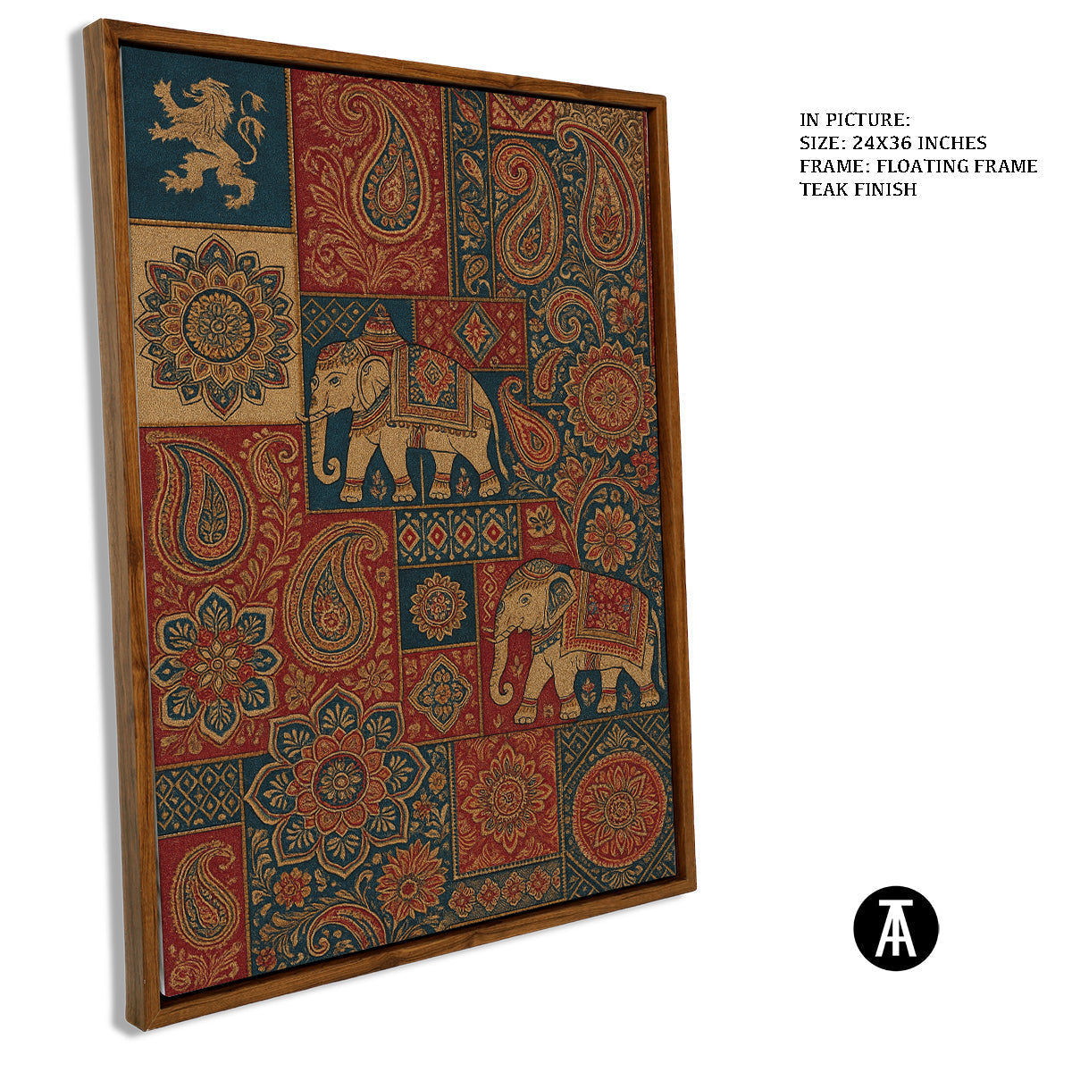 Artwork in Floating Frame