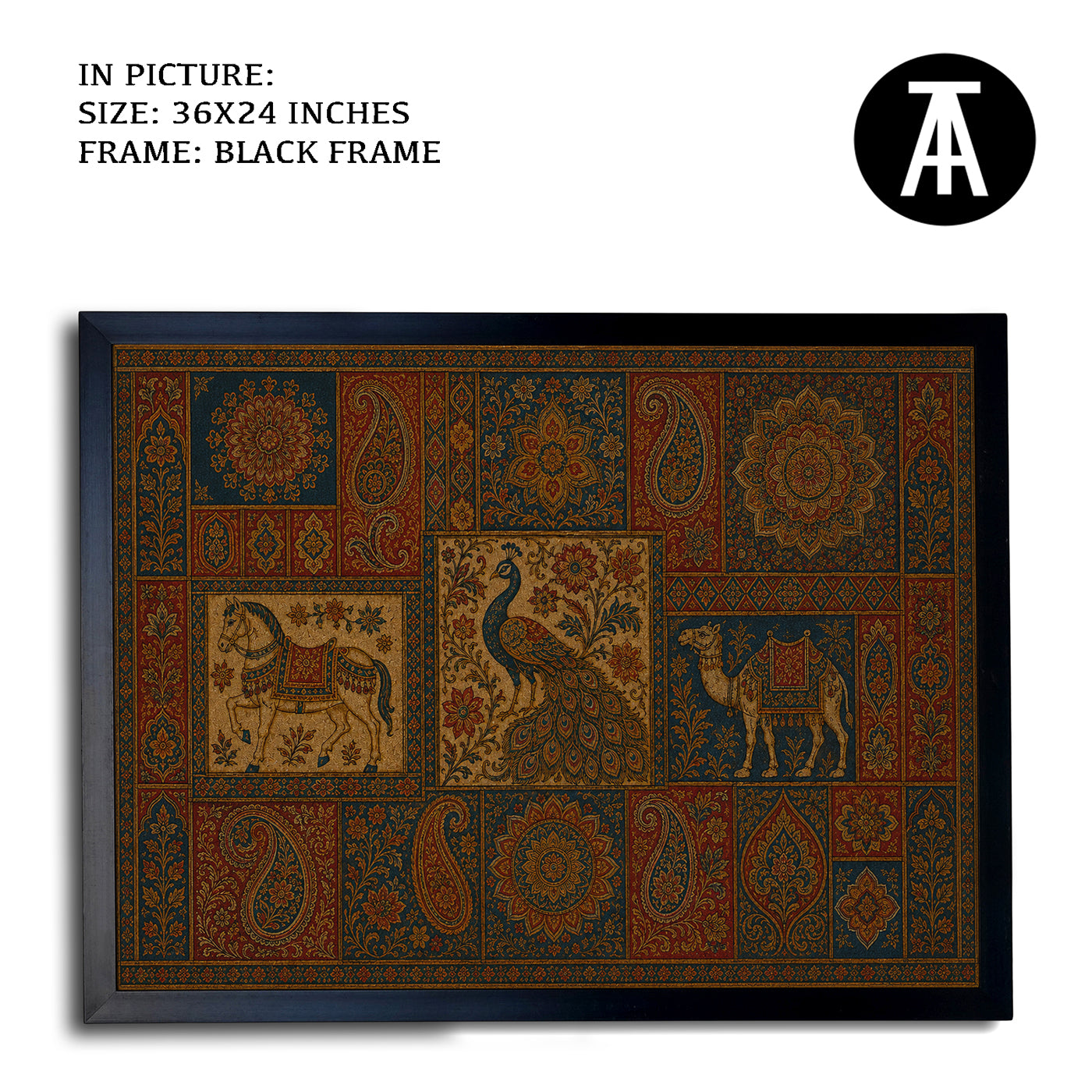 Artwork in Black Frame
