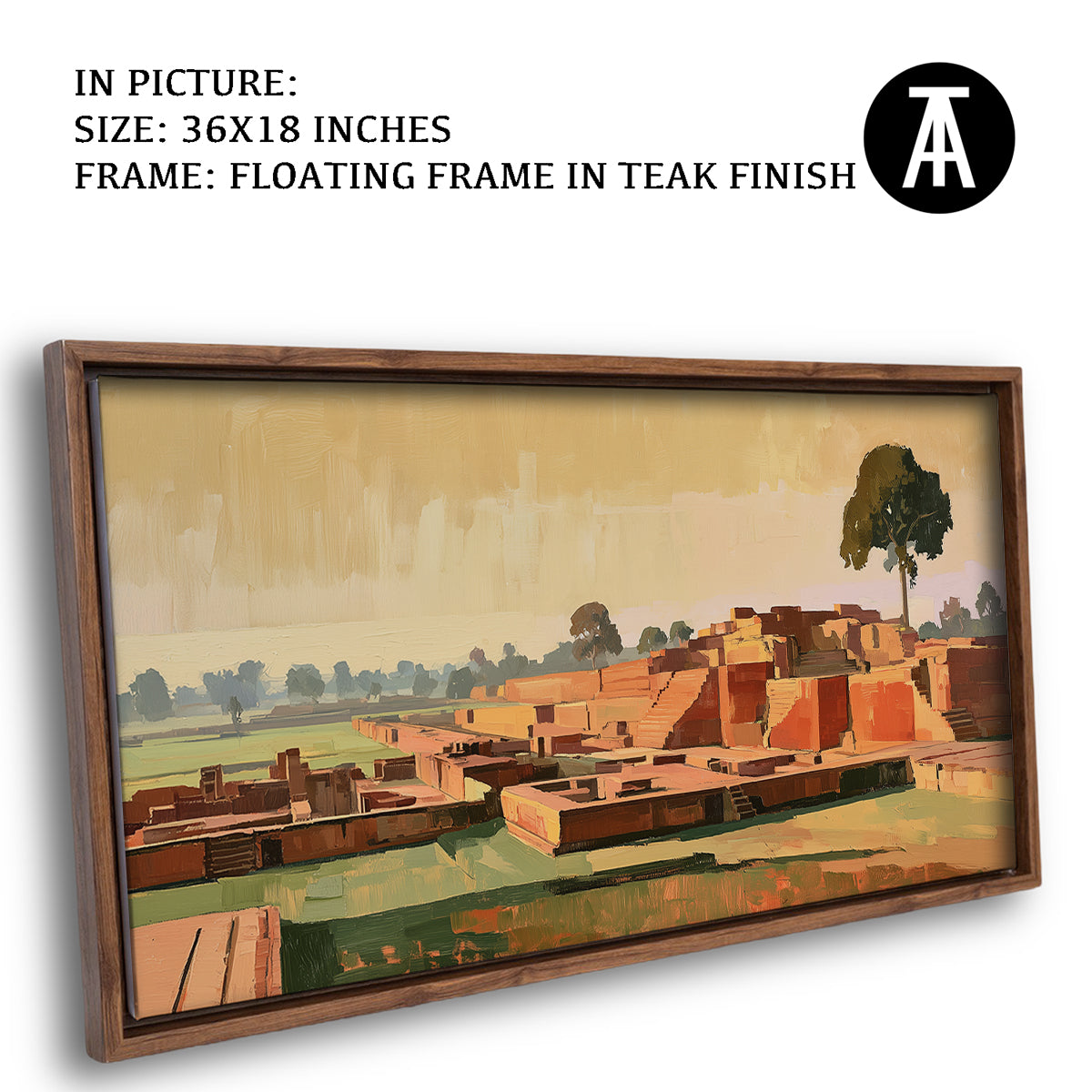 Artwork in Floating Frame