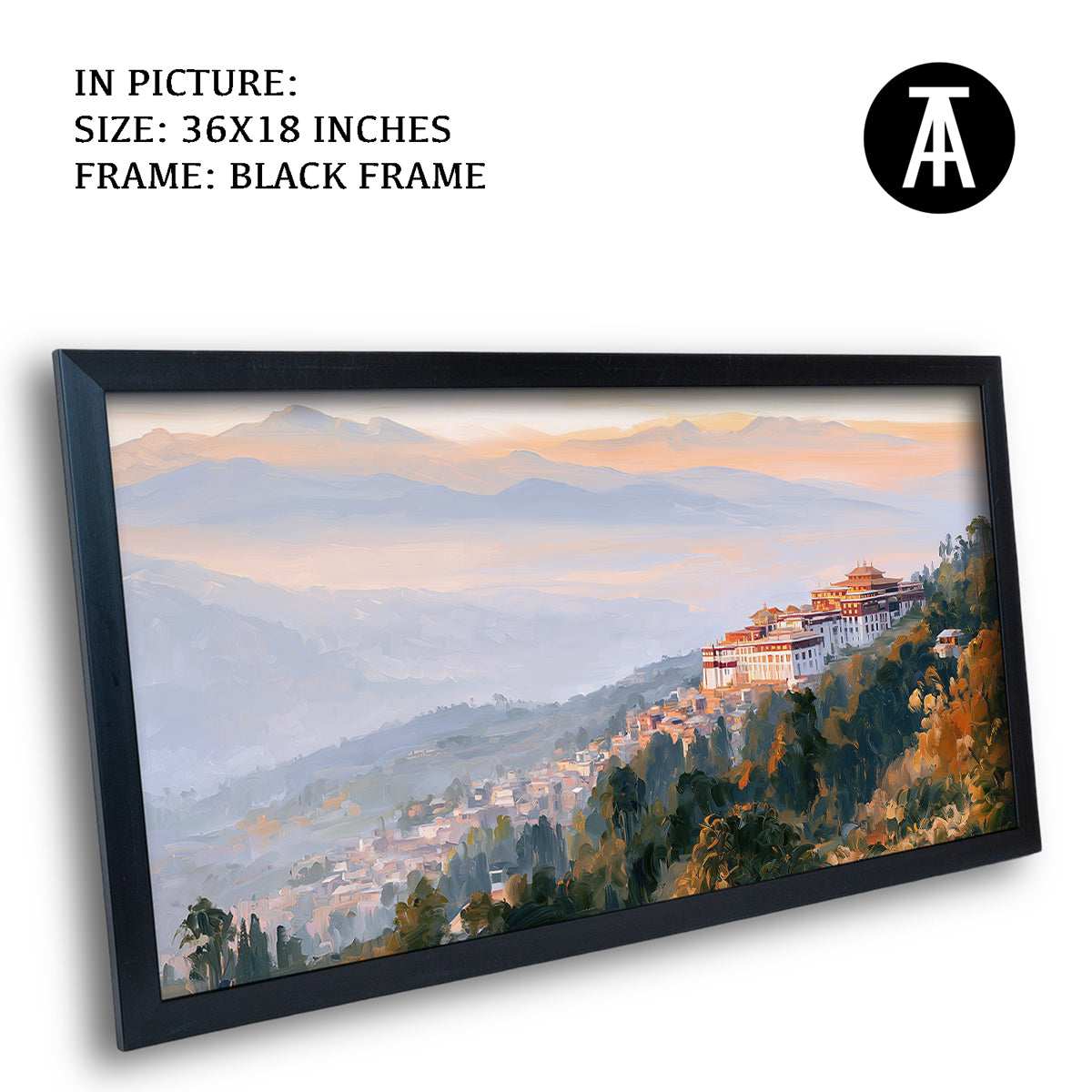 Artwork in Black Frame