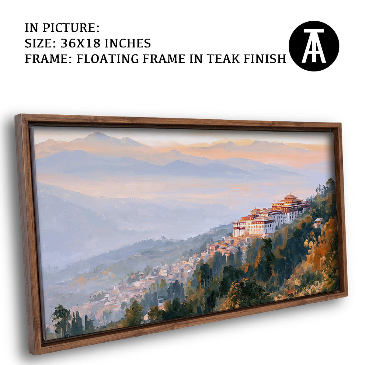 Artwork in Floating Frame