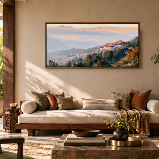 Indian Artwork in a Lifestyle Setting