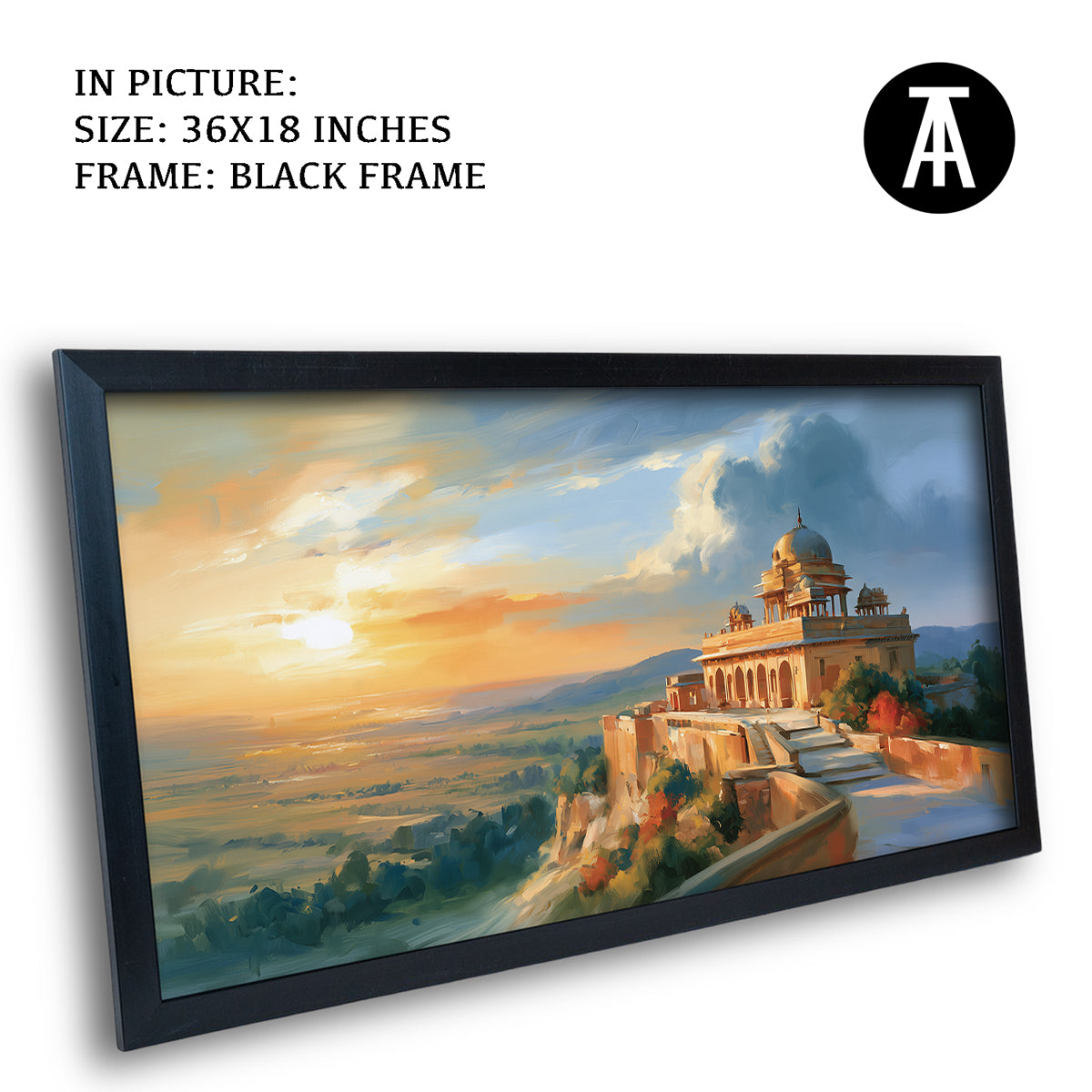 Artwork in Black Frame