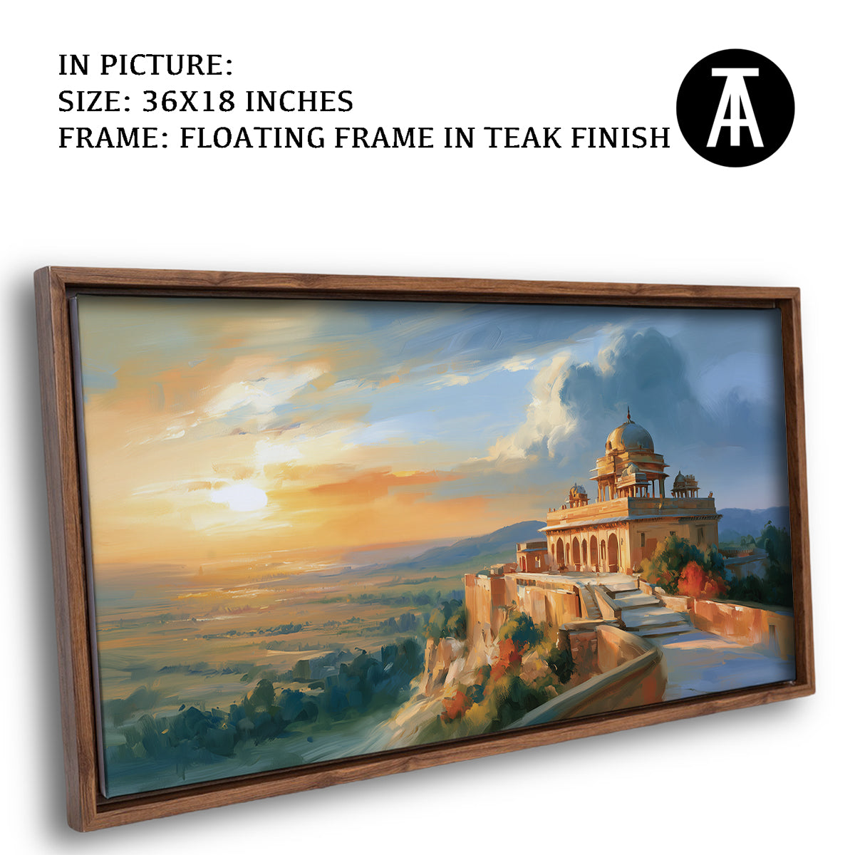 Artwork in Floating Frame