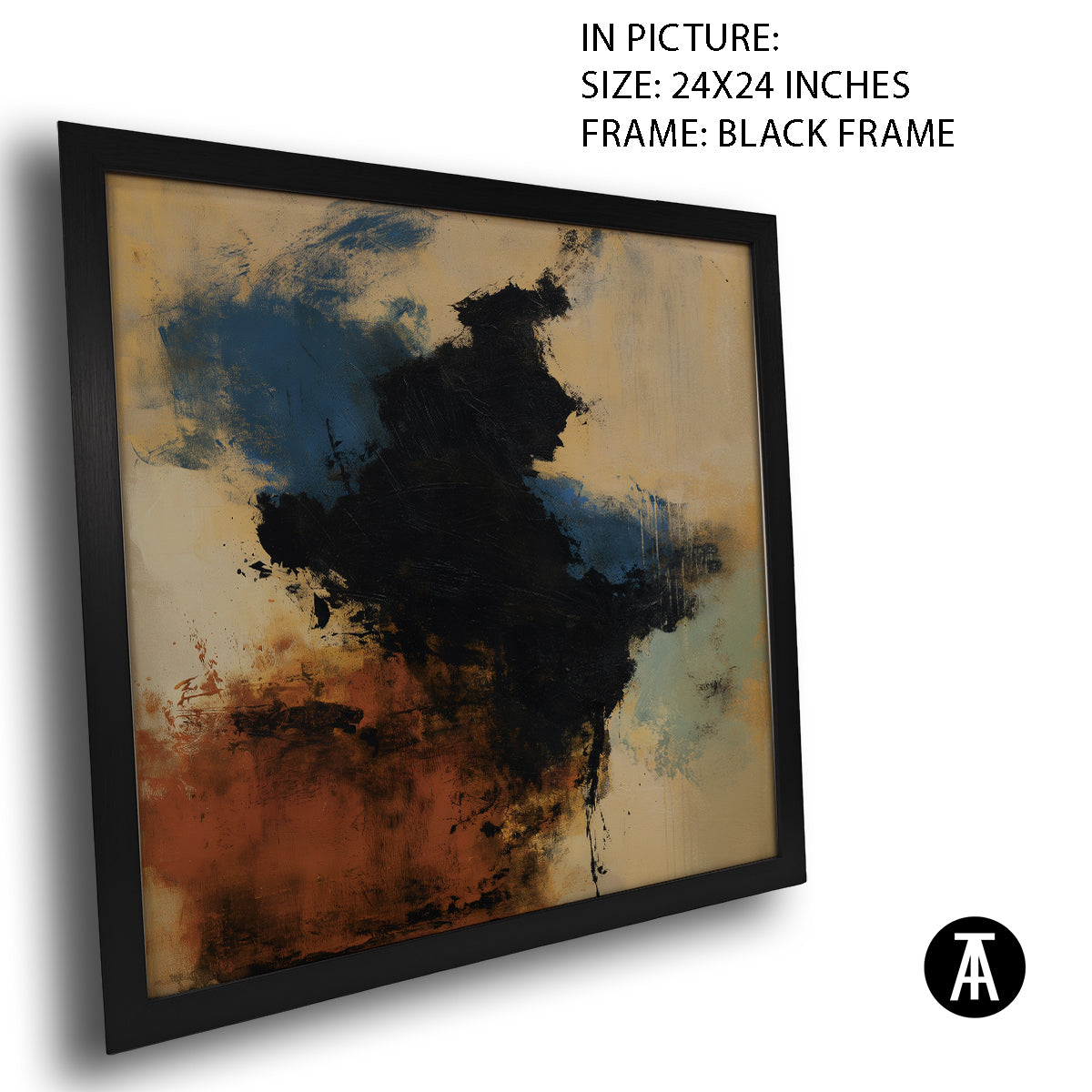 Artwork in Black Frame