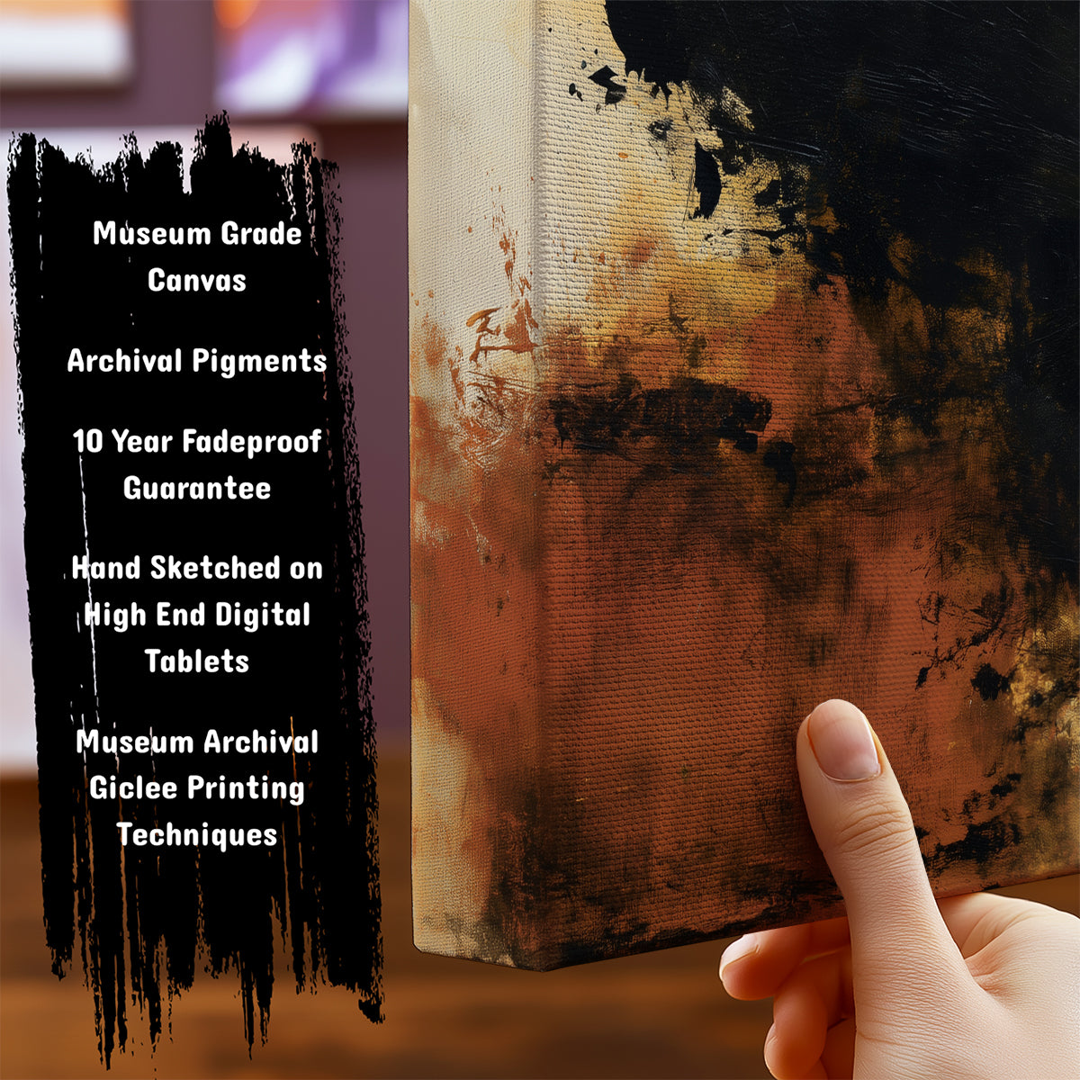 Information about Abstract Art Print