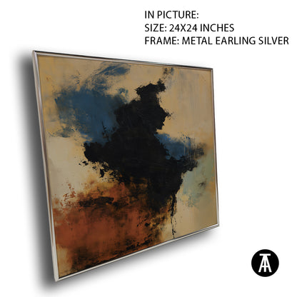 Artwork in Metal Earling Silver Frame