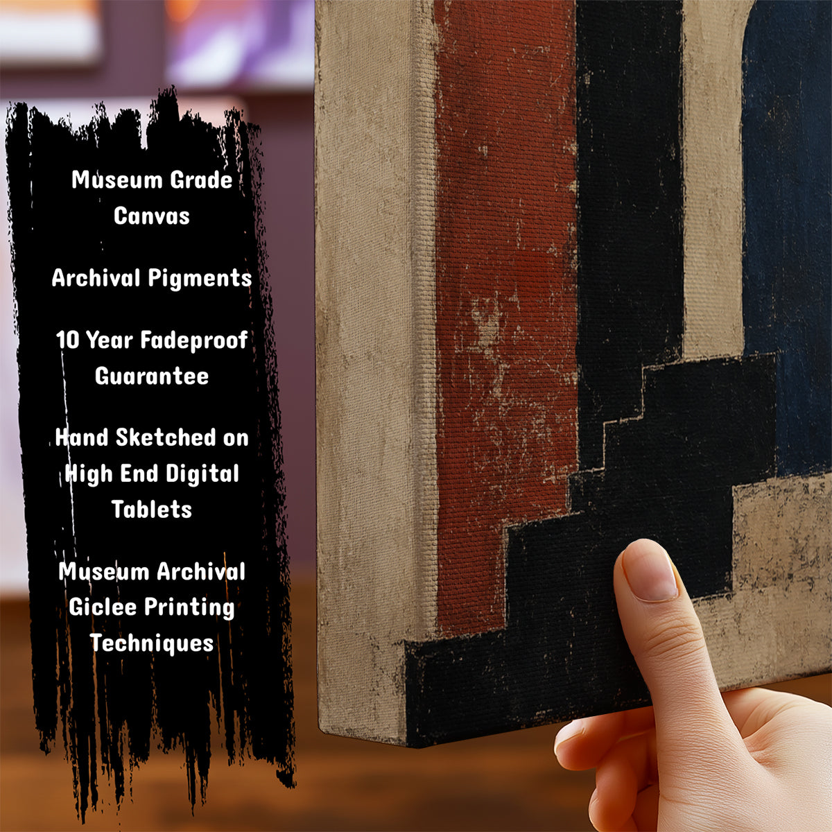 Information about Abstract Art Print