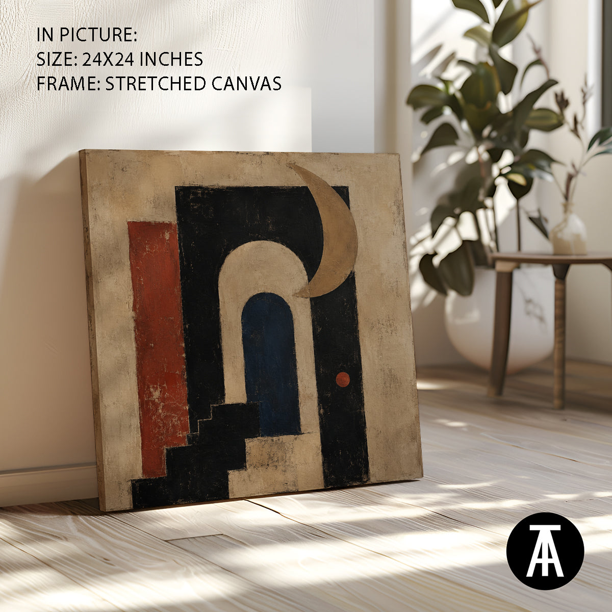 Artwork in Stretched Canvas