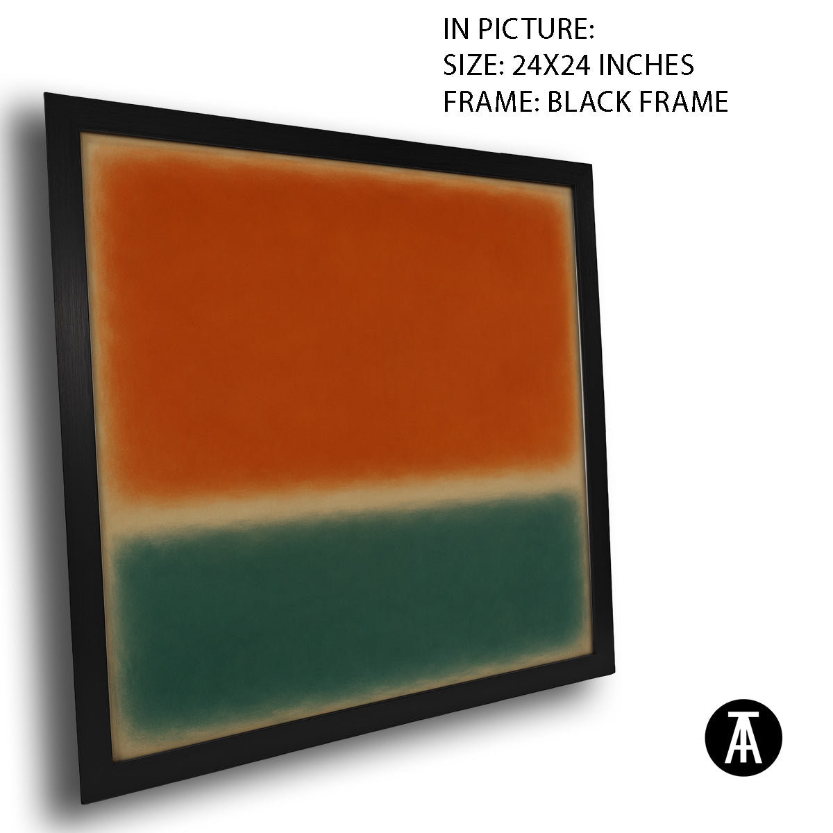 Artwork in Black Frame