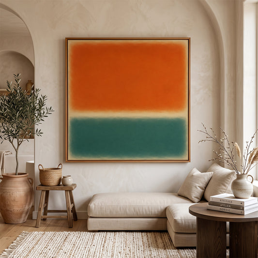 Abstract Art in a Lifestyle Setting
