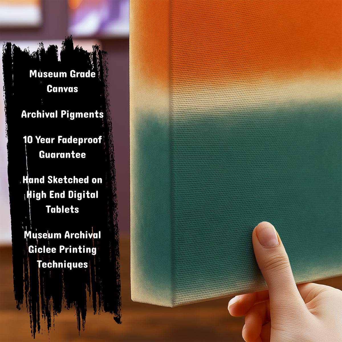 Information about Abstract Art Print
