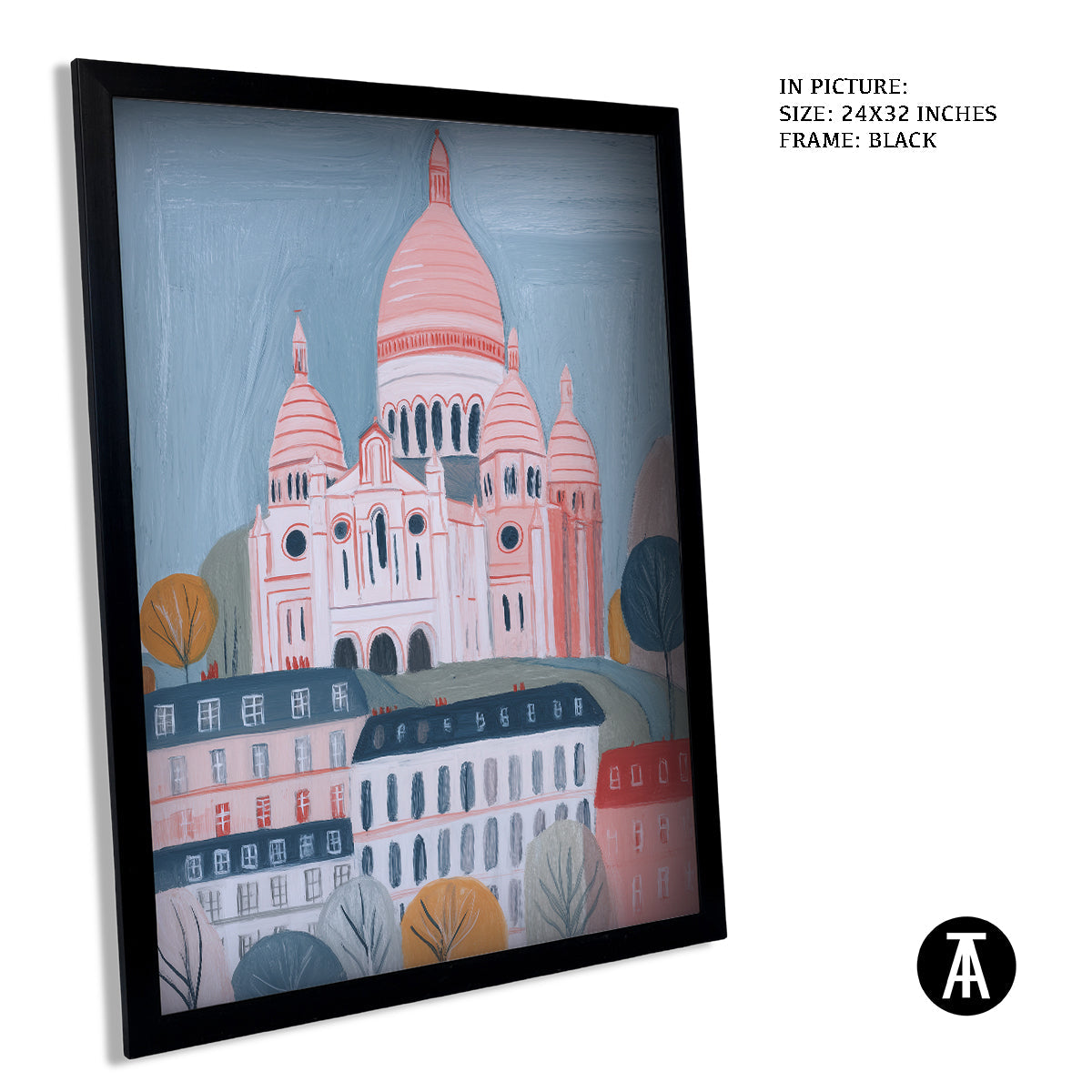 Artwork in Black Frame