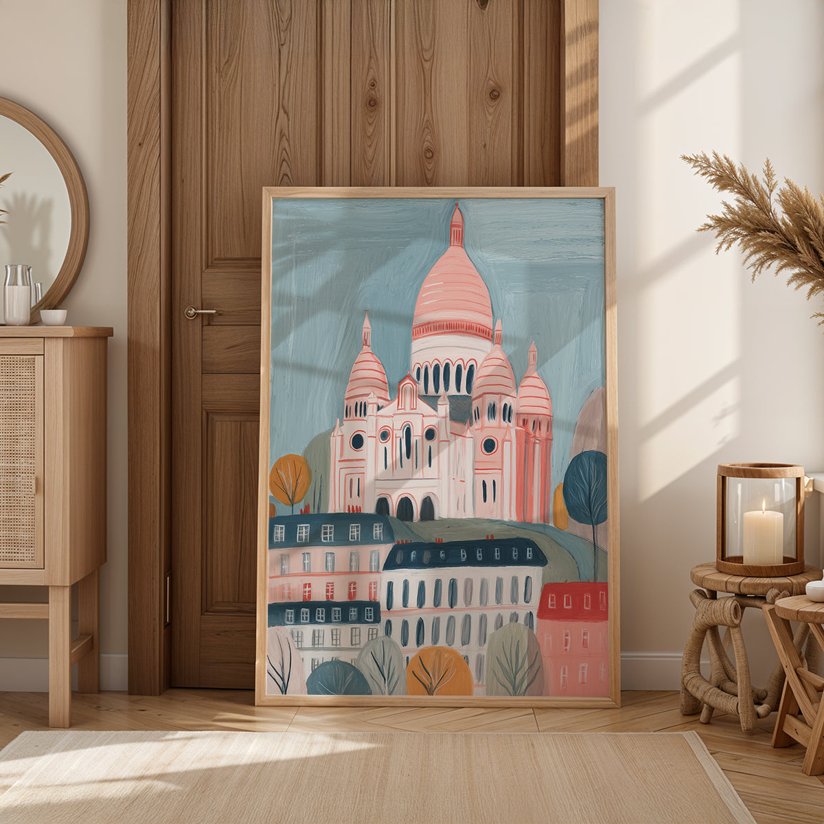 Painting in a Lifestyle Setting